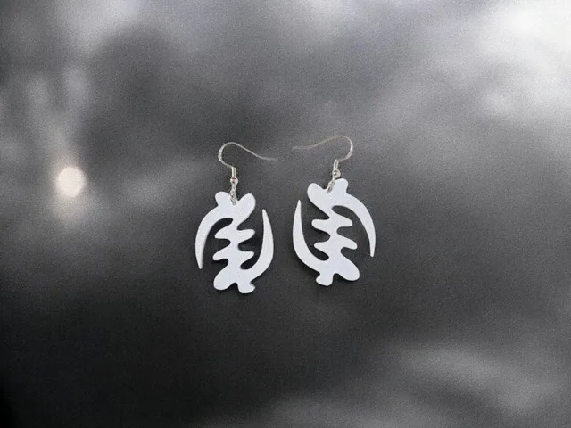 Supremacy of god earrings
