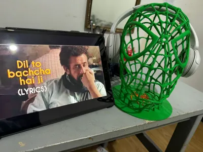 spiderman headphone stand