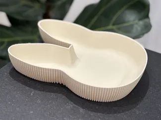 Hasenschale im modernen Design stapelbar