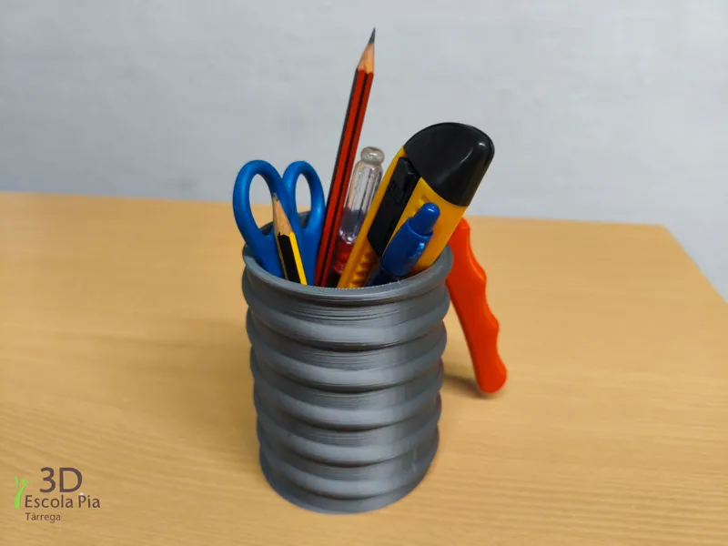 Spring Pen Holder / Plan Pot