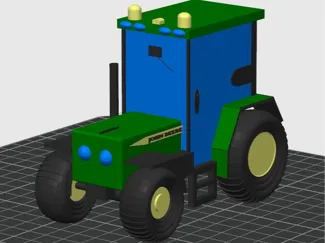 TRACTOR-TRAKTOR JOHN DEERE