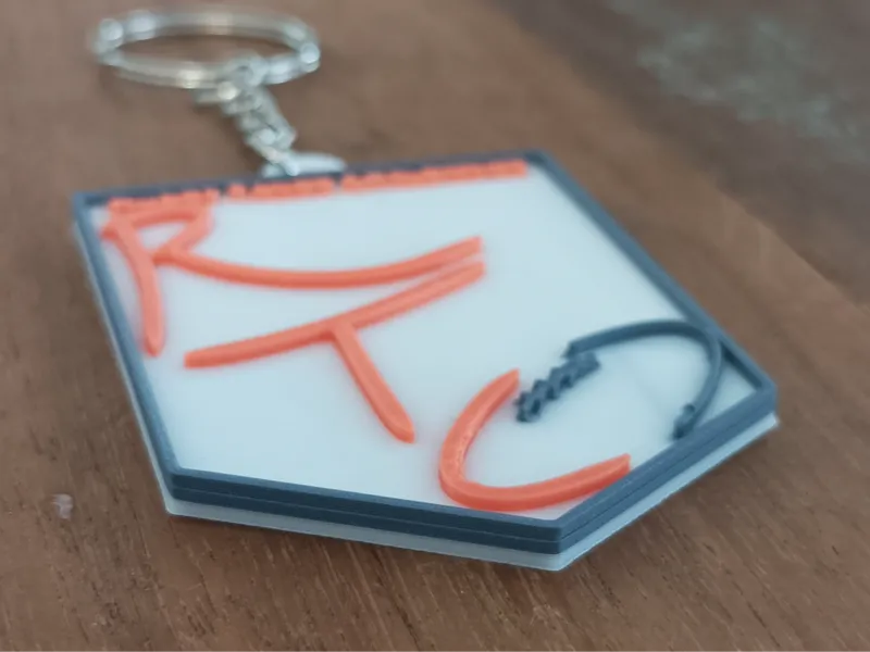 Porte-clé du RTC (Rugby Tango Chalonnais)