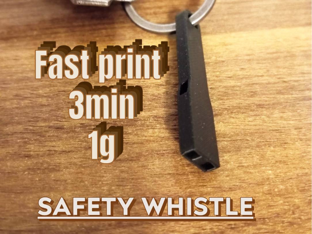 Mini Safety Whistle – Keychain Alarm