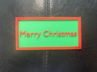 "Merry Christmas" Card