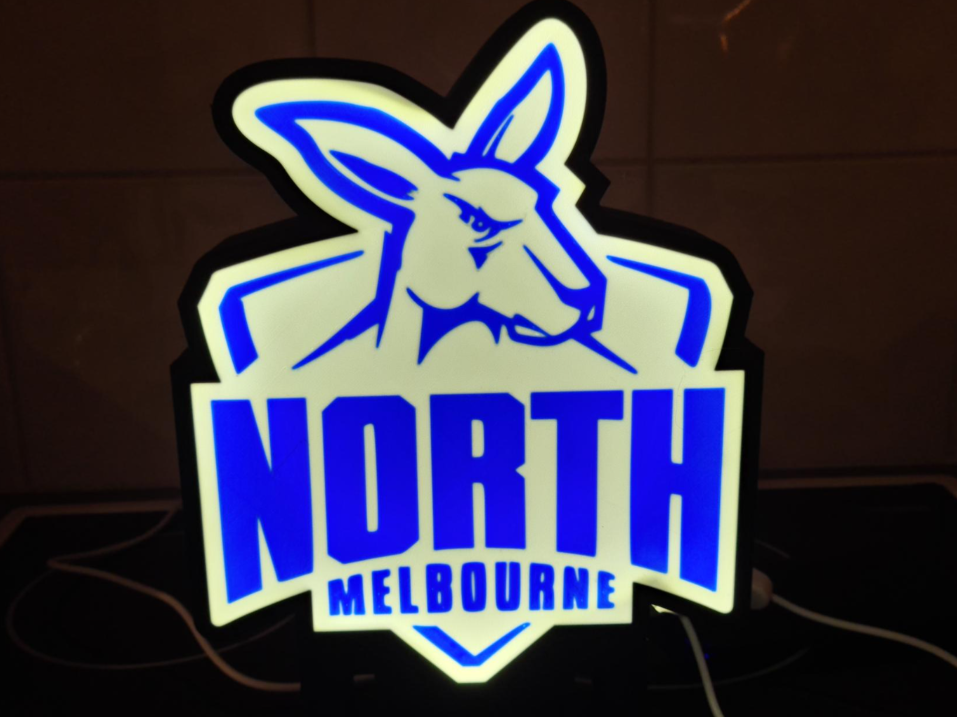 North Melbourne Light Box