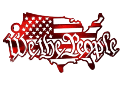 we the people flag keychain
