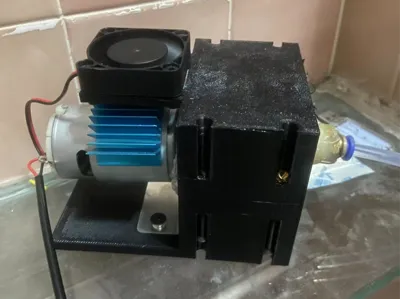 Air Pump Bracket with Cooling Fan