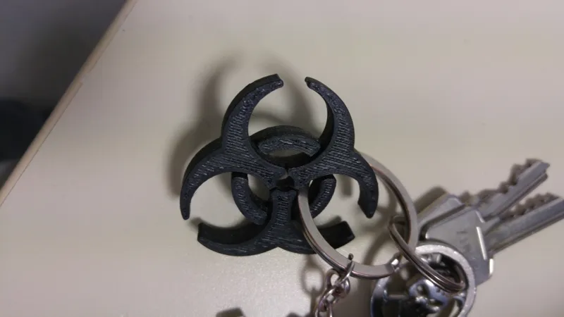 Keychain - porte clé - BIOHAZARD