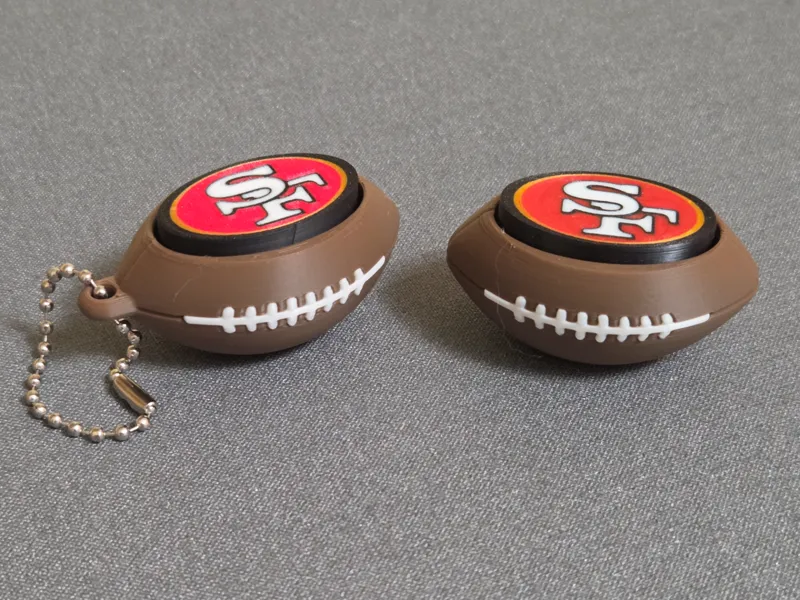 49ers Football Clicker Fidget