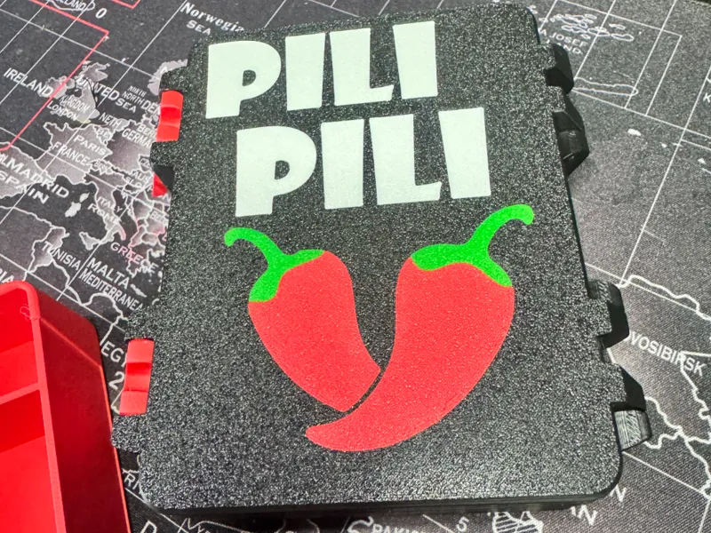 Boîte de cartes Pili Pili - SnapLock