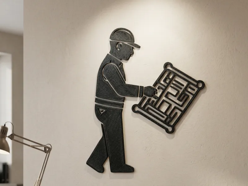 Passing the Blueprint: 3D Wall Art