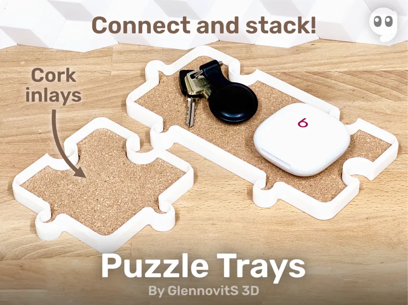 Puzzle Trays – Modular Catch-All System