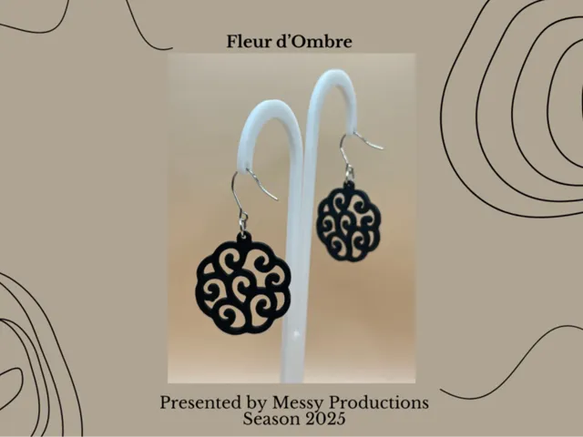 Swirl Blossom Earrings