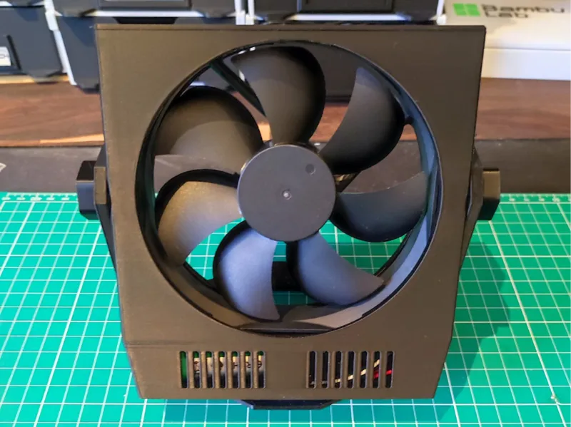 Portable 120mm 18650 Desk Fan