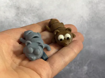 Cute Mini Flexi Bear