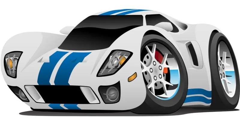 Ford GT Keychain