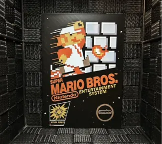 Hueforge Game Poster - Super Mario Bros -