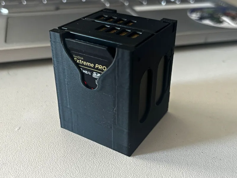 Fujifilm W126s Battery Holder with SD Cards