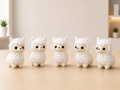 Alfi – Tiny Chibi Alpaca