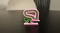 Keychain fidget toy AMS (Two colour)