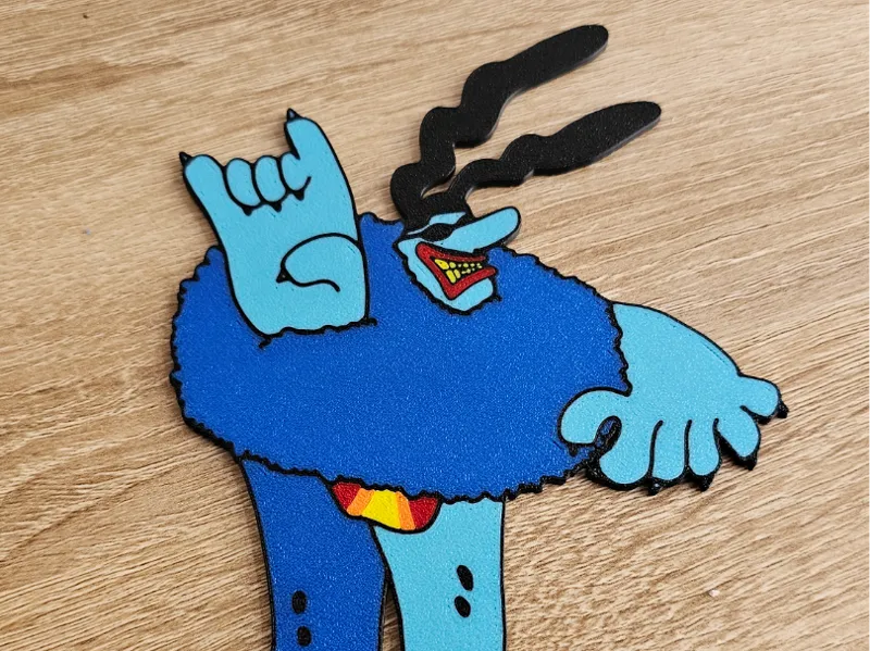 Beatles Yellow Submarine Character Big Blue Meanie