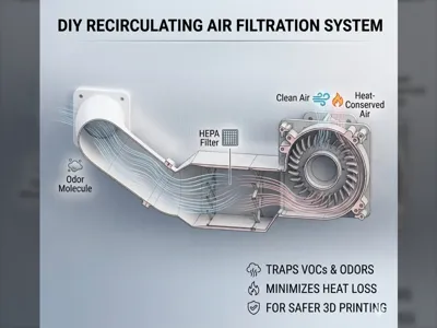 Recirculating air filtration system V3.0