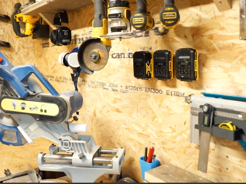 Dewalt Battery Wall Mount