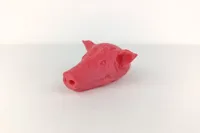 Pig Keychain Head