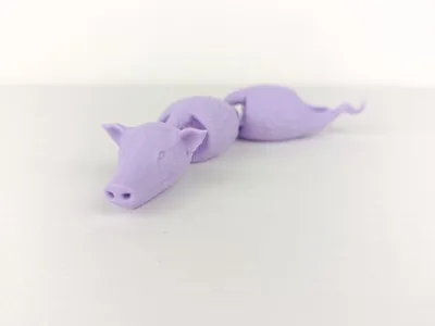 Cute Pig Keychain