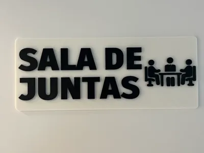 Meeting Room Sign