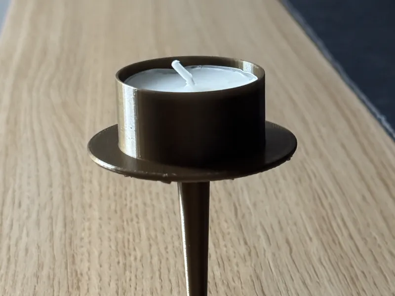 Outdoor tea candlelight holder