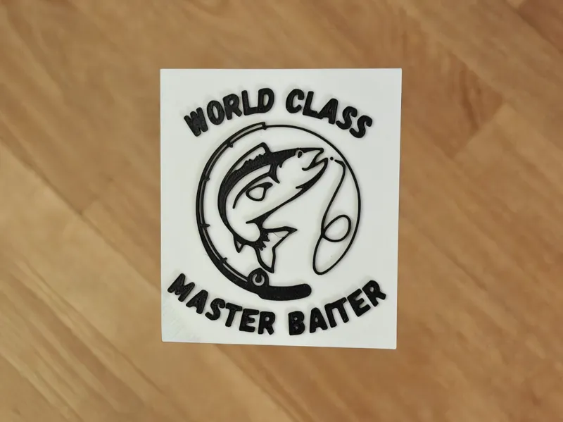 World Class Master Baiter sign