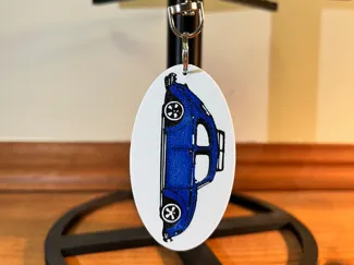 VW Beetle Bug Fusca Keychain