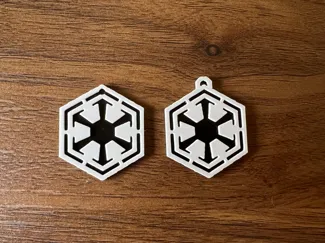 Sith Empire Insignia Keychain