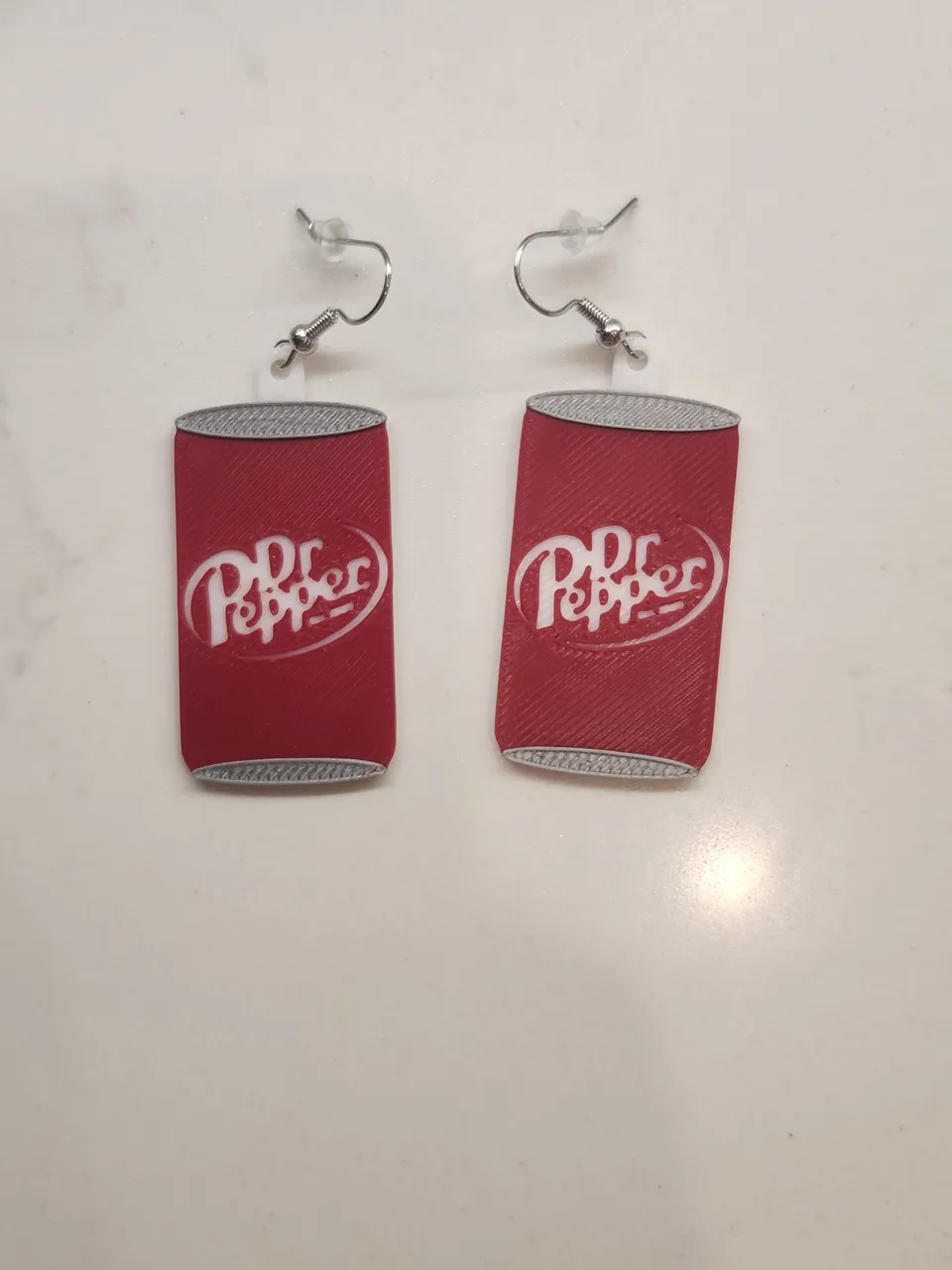Dr Pepper Earrings view 2