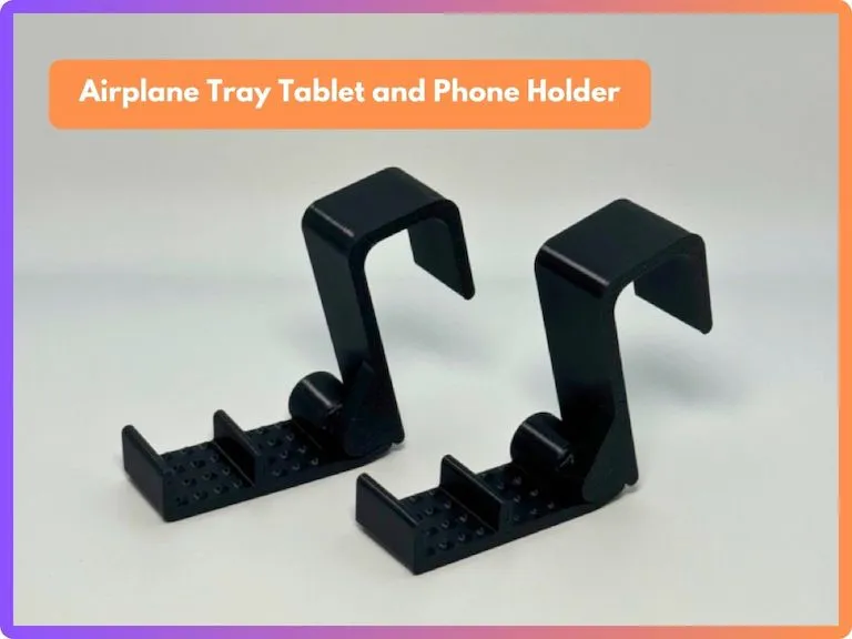 Airplane Tray Tablet and Phone Holder with Box