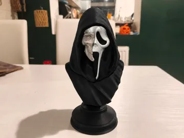 Adorno temático: Ghost face skull — vista de referencia 3
