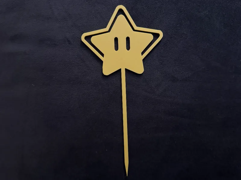 Super Mario Stern Kartenhalter Geldhalter Geschenk
