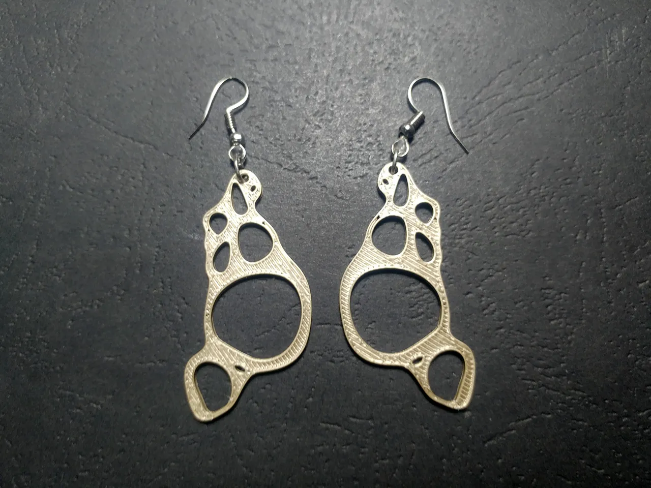 Moonlit Coral Earrings view 2