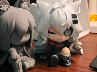 明日方舟 拉普兰德Q版白模