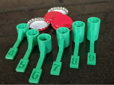 Home brewing - Measuring spoons for bottling sugar
