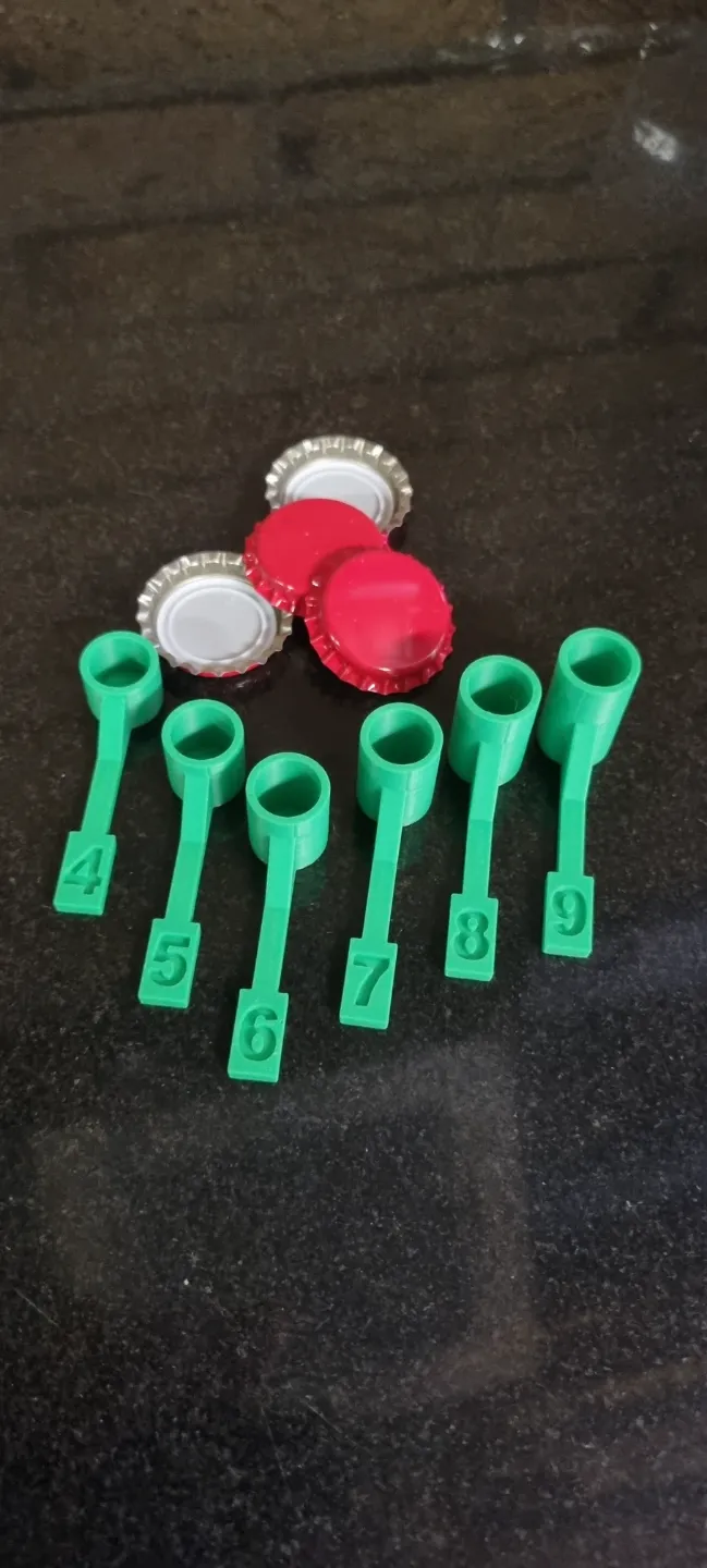 Home brewing Measuring spoons for bottling sugar by MelloNL MakerWorld