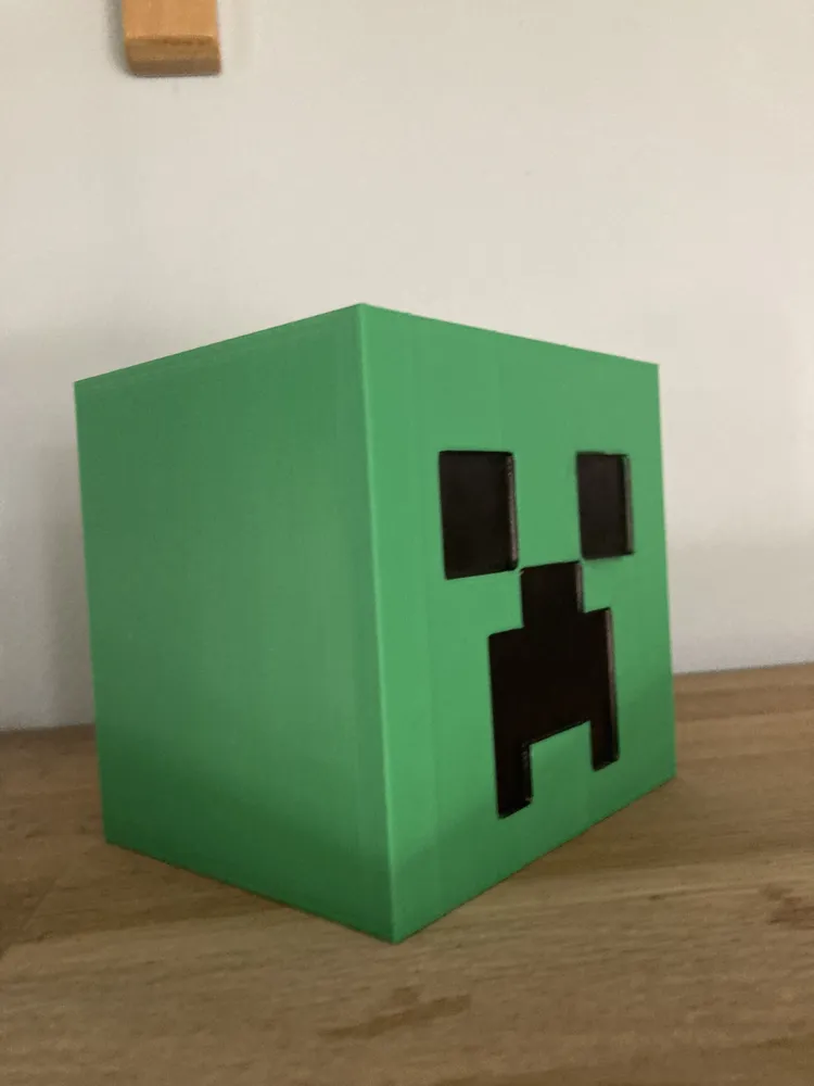 Minecraft Creeper Block by 3dprinterdesignthing1 MakerWorld: Download ...