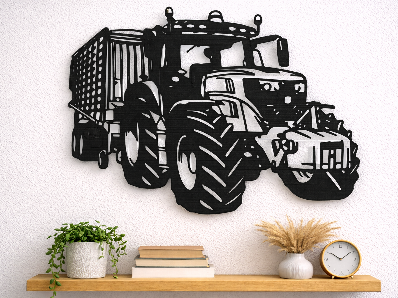 Tractor with trailer