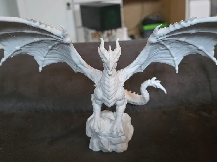Dragon with big wings