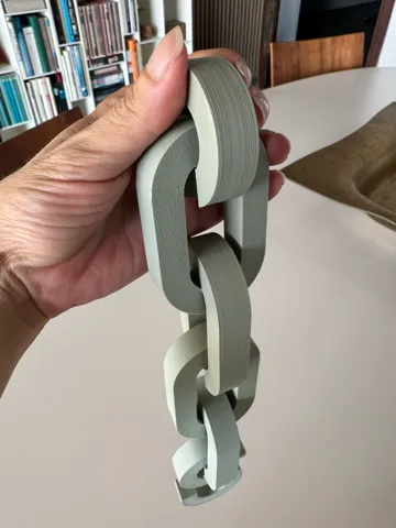 Letrero o emblema decorativo: BIG Infinite chain – Giant modular hanging chain — vista de referencia 5