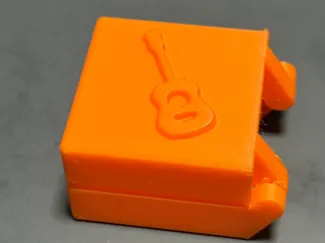 Magnetic Guitar Pick Box 