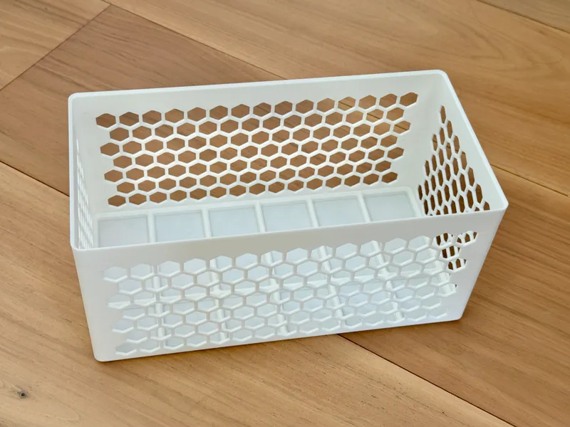 Parametric Stackable Gridfinity Basket - Updated