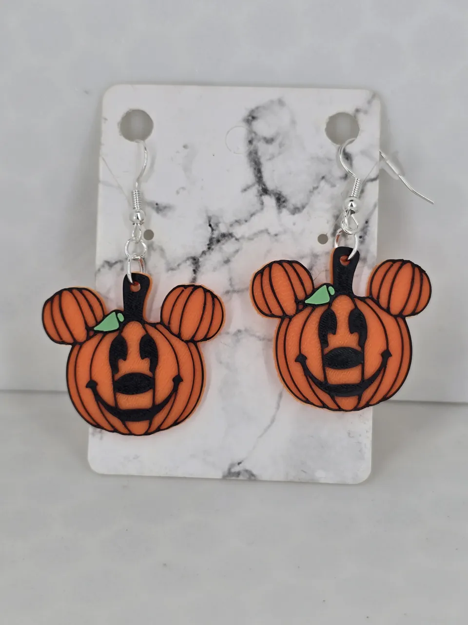 3 Pumpkin Earrings view 2