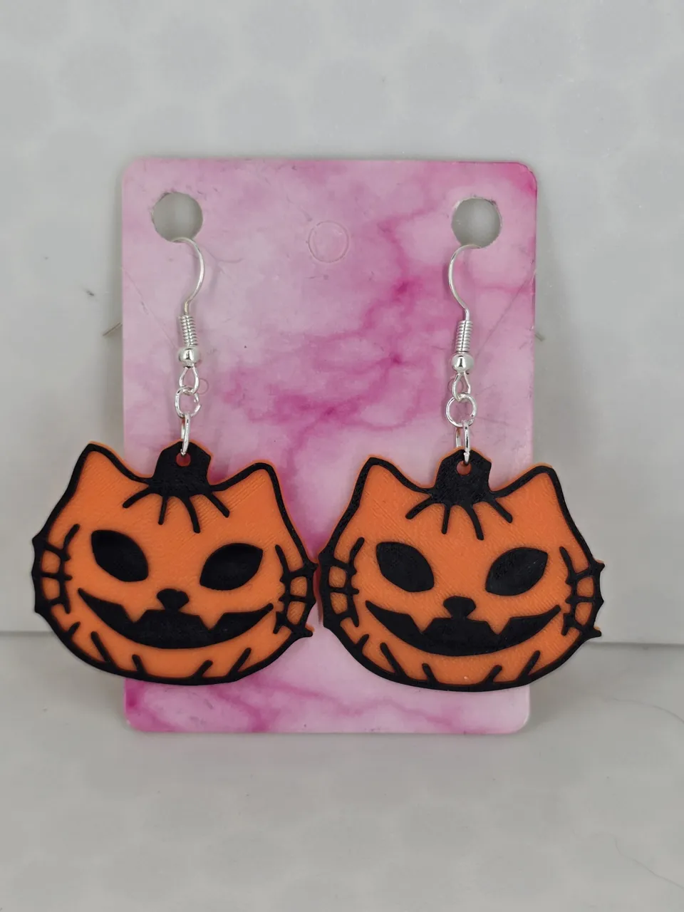 3 Pumpkin Earrings view 3
